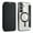 Black, variant on Case For Samsung Galaxy S25/S25 Ultra/S25 Plus, Leather Holding Card Cover Magnetic Flip Wallet Case