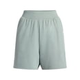 thumbnail image 6 of Athletic Works Women's Mineral Wash French Terry Shorts, Sizes XS-4X, 6 of 6