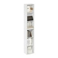 thumbnail image 5 of Furinno Luder 6-Tier Open Shelf Bookcase in White, 5 of 6