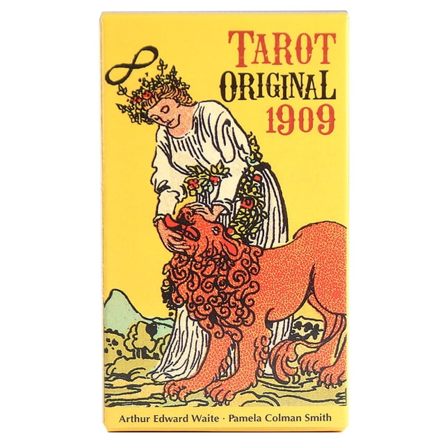 Jeu de Tarot Anglais original de 78 Cartes avec instructions 12*7 cm