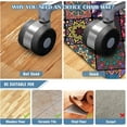 thumbnail image 2 of Office Chair Mat for Hardwood Floor Floral Mandala 48"x60" Computer Gaming Chair Mat Anti-Slip Rugs Floor Protector for Rolling Chairs Under Desk Rug for Home, 2 of 6