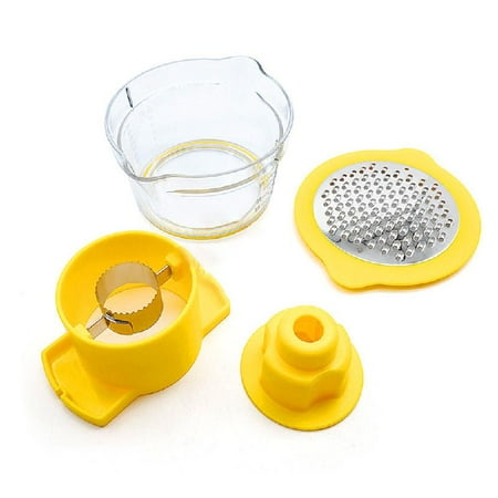 

BOOYOU Multifunction Corn Cob Stripper Cutter Peeler with Measuring Cup Stainless Steel Thresher Kernel Remover Kitchen Household Grinder Tool Gadget