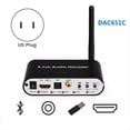 thumbnail image 2 of DAC651C Decodificador de Audio 5.1 Receptor Bluetooth 5.0 DTS AC3 FLAC APE HD A Convertidor Extractor Compatible Enchufe de EE. UU., 2 of 5