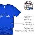 thumbnail image 4 of Mickey and Minnie Heartbeat T-Shirt, Vacation Shirt Casual Short Sleeve Blue-Medium, 4 of 7
