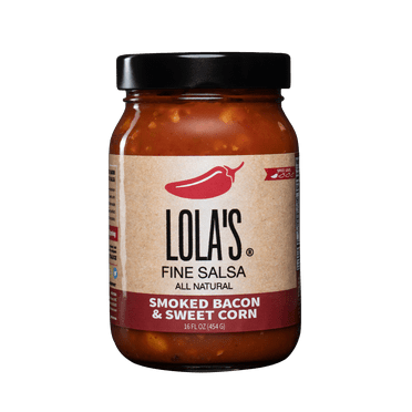 Lola's Fine Salsa - Smoked Bacon & Sweet Corn 16oz.