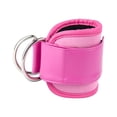 thumbnail image 3 of Correa de tobillo para mujer y hombre, extensión de pierna, correa de tobillo, banda de resistencia para Fitness en casa, ejercicio de cadera, gimnasi Rosa, 3 of 8