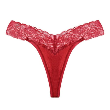 

Womens SexyThongs No Show Panties Underwear Low Rise T Back Underpants Lingerie for Women Push up Silk Lingerie Set for Women plus Size