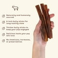 thumbnail image 2 of Pupford Bully Stick Beef Bully Sticks for Dogs, 20 Pack, 2 of 6