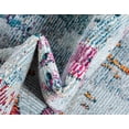 thumbnail image 6 of Unique Loom Starlight Collection Area Rug - Sirius (7' Round Blue and Multi/Gray), 6 of 7