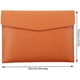 thumbnail image 2 of Carpeta de archivos A4 de cuero PU, portadocumentos, cartera impermeable, sobre, carpeta, estuche con cierre a presión Fokelyi WMZY-925-3, 2 of 7