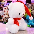 thumbnail image 4 of Pelucheria Peluche de osito navideño Blanco 28 cm, 4 of 4