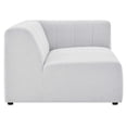 thumbnail image 3 of Ergode Bartlett Upholstered Fabric 4-Piece Sectional Sofa - Ivory, 3 of 5