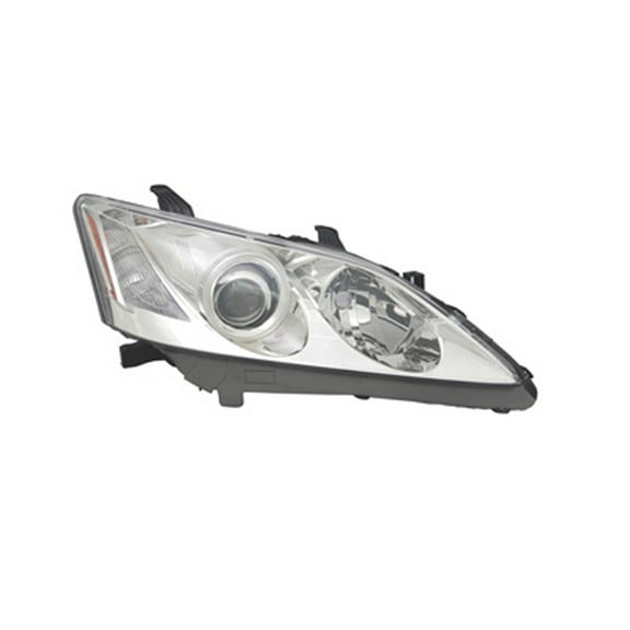 KAI New CAPA Certified Standard Replacement Passenger Side Headlight Lens And Housing, Fits 2007-2009 Lexus ES350