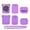 Purple, variant on Silicone Case for Bitzee Digital Pet Interactive Virtual Toy, Protective Holder Skin for Bitzee Interactive Toy Digital Pet and Case Accessories，Dust and Dirt Resistant Protective Case