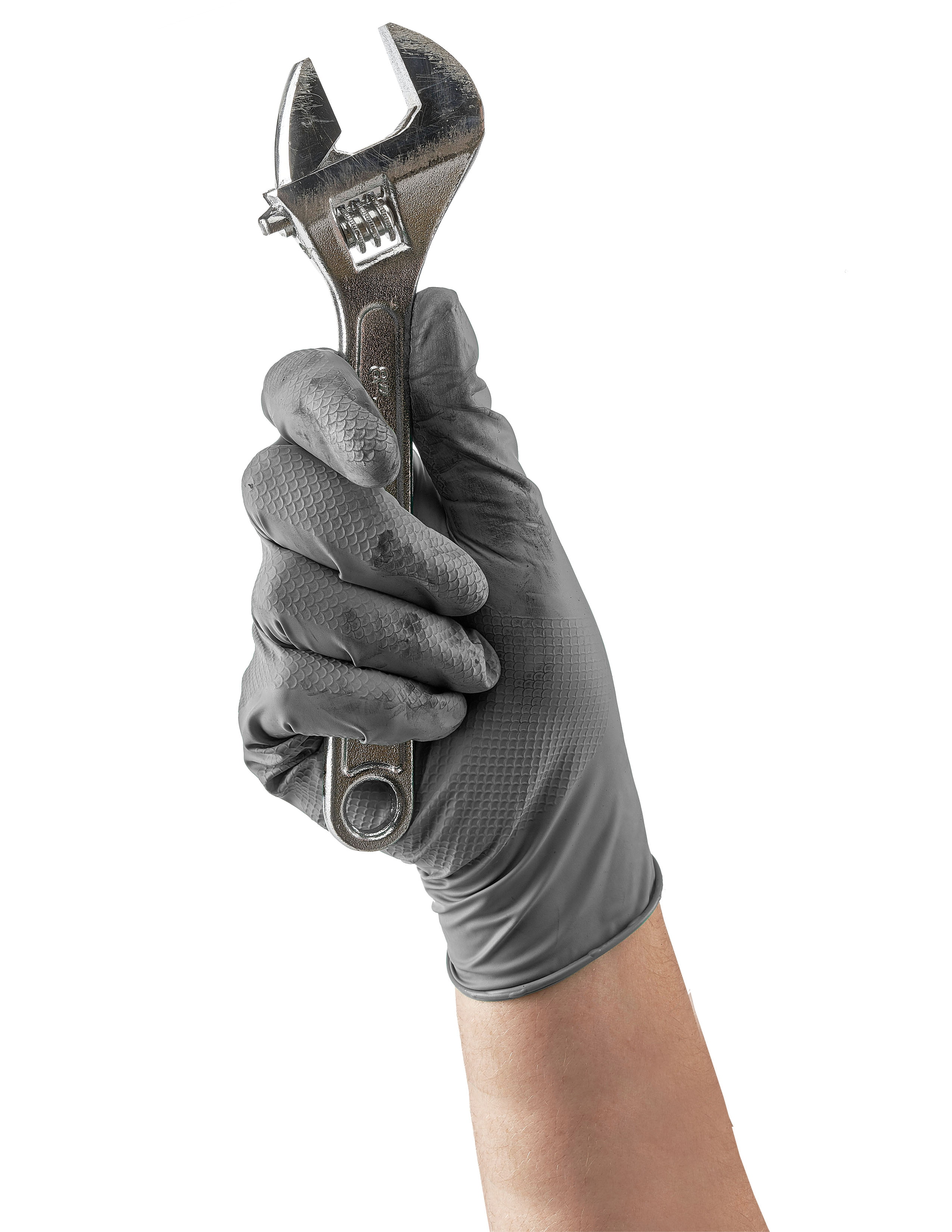 Grease Monkey 27502-16 Gorilla Grip Nitrile Disposable Gloves