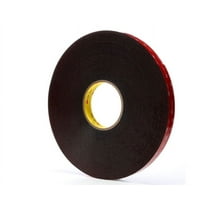 3M VHB Heavy Duty Mounting Tape 5952, Black, 3/4 in x 15 yd, 45 mil