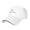White, variant on Amherst -College Casual Sandwich Baseball Cap Adjustable For Men For Women