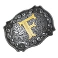 thumbnail image 1 of Hebilla De Cinturón De Vaquero Occidental, Hebillas De Cinturón De Flor Grabada Hombres Mujeres Niñas F Baoblaze Los hombres hebilla de cinturón, 1 of 8
