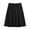 01 Black, variant on Women's High Waist A-Line Flowy Midi Skirt, White, M