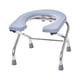 thumbnail image 4 of Taburete de asiento de inodoro en cuclillas Perfecl Gris 33cm Alto, 4 of 8