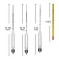 thumbnail image 3 of 3pcs Alcohol Meter With Thermometer Alcohol Meter Alcohol Hydrometer, 3 of 3