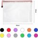 thumbnail image 2 of A4 Plastic Zipped Wallets Bags, Document Folder File Zipper Bags Plastic Zip, 2 of 5