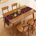 thumbnail image 5 of Mexican Table Runner for Day of The Dead Cinco de Mayo Mexico Let''s Fiesta Party Decoration Home Kitchen Dining Room Table Decor 71Inches Long, 5 of 5