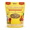 Birds LOVE Natural Garden Blend Bird Food for Small Birds, 4 lb - Hand Packed in USA, Natural Mix with Fruits, Seeds & Grains for Lovebirds, Cockatiels, Budgies & Parakeets