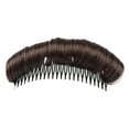 thumbnail image 1 of Fiudx Almohadilla para La Frente, Disco para Cabello Alto, Herramienta Tipo Peine de Inserción, Aumenta La Confianza Al Peinar La Cola de Caballo, Solución de Peinado Versátil, Opciones de Color Natu, 1 of 2