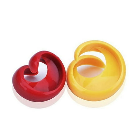 

2Pcs Sausage Cutter Set Food -Grade Manual Sausage Cutter Spiral Barbecue Hot Dogs Cutter Slicer Kitchen Cutting Gadget