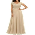 thumbnail image 1 of Robe de Demoiselle d'Honneur Formelle pour Femmes Robe de Soirée pour Bal Mariage Fête, 1 of 5