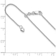 thumbnail image 6 of 14K White Gold Adjustable 1.2mm Wheat Chain - 22"- Made In Italy, 6 of 9