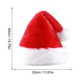 thumbnail image 3 of Christmas Hat Kids Santa Hats Kids Unisex Classic Santa Claus Hat Kids Winter Hat Hats For Kids, 3 of 4