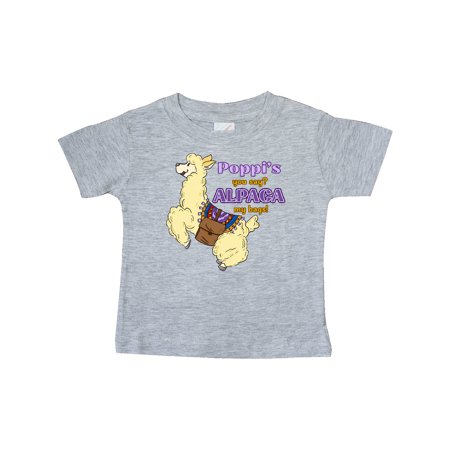 

Inktastic Poppi s You Say ALPACA my Bags with Cute Jumping Alpaca Gift Baby Boy or Baby Girl T-Shirt
