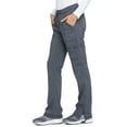 thumbnail image 7 of Dickies Advance Women Scrubs Pant, Mid Rise Boot Cut Drawstring, DK170P, XS Petite, Pewter Twist, 7 of 7