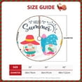 thumbnail image 2 of Fotbe Gnomes Summer Pattern Christmas Tree Skirt, Tree Skirts Plush Christmas Decorations, Christmas Tree Skirts Xmas Decorations Holiday Party Decor-30", 2 of 6