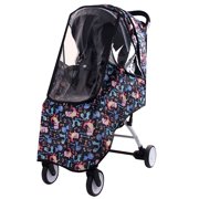 LADYGYM Waterproof Winter Thicken Rain Cover Wind Dust Shield Full for Baby Stroller