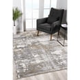 thumbnail image 6 of 5â€™ x 8â€™ Beige and Gray Distressed Area Rug, 6 of 7