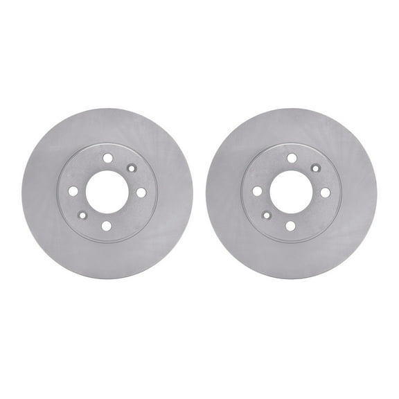 Dynamic Friction Company Front Brake Rotors 6002-65007