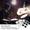 thumbnail image 5 of Uxcell 32 Pcs Drum Dampeners Gel Pads Silicone Mute Pads Drum Silencers Drum Dampeners Moon Gels Multicolor for Drums, 5 of 6