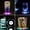 Multicolor, variant on LED Coaster, LED Car Coasters Light Up Coaster led Coasters Car LED Bottle Lights Bottle Glorifier Acrylic Luminous Coasters for Parties Bar