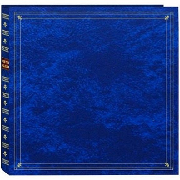 Post-Bound Royal-Blue pocket album for 5x7 and or 8x10 prints - 5x7
