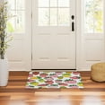 thumbnail image 5 of ALAZA Cute Strawberry Door Mat Outdoor Indoor Entrance Low Profile Floor Rugs 32"x20", 5 of 8