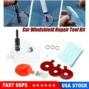 Windscreen Windshield Repair Tool Set DIY Car Kit Wind Glass For Chip Crack Fix USA