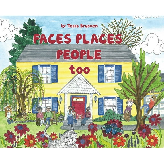 Faces places people too, (Hardcover)