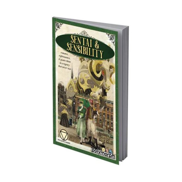 9th Level Games: Sentai & Sensibility - RPG Book, Rangers & Romance, Regency Manners & Mech Battles, Tabletop Roleplaying Game, Ages 13+, 2-6 Players