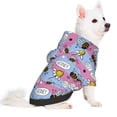 thumbnail image 2 of Balery Bees And Daisies Striped Sudadera con Capucha para Perros Pequeños – Ropa para Mascotas, Disfraz para Perros y Gatos, Ideal para Fiestas y Cosplay-XX-Large, 2 of 7