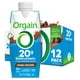 thumbnail image 1 of Orgain Organic Vegan Protein Shake, Creamy Chocolate - 20g Plant Based Protein, Ready to Drink, Fruits & Vegetables, Gluten Free, Kosher, No Soy or Dairy Ingredients, 11 Fl Oz (Pack of 12), 1 of 5
