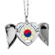 thumbnail image 1 of Emblema nacional de Corea el país Alas de ángel collar colgante regalo de moda Unbranded M, 1 of 3