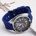 thumbnail image 3 of Correa Deportiva De Silicona Suave 12/14/16/18/19/20/21/22/24 Mm Para Hombres Mujeres Reloj Pulsera Universal Quicj De Liberación Hebilla Negra, 3 of 4